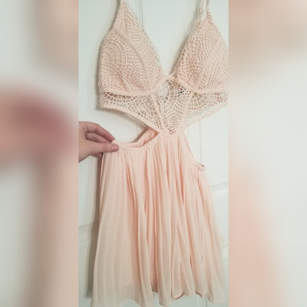 Classy Lace Cutout Romper